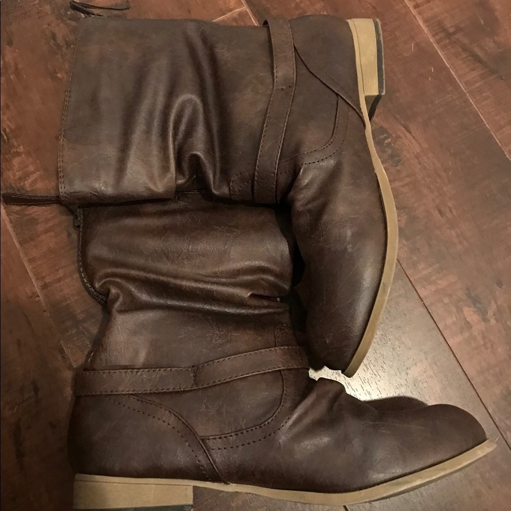 MADDEN GIRL short riding boots
